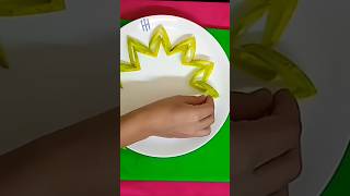 🥒 Amazing Cucumber Carving Design | Creative Salad Decoration | Satisfying Food Art #Shorts#trending
