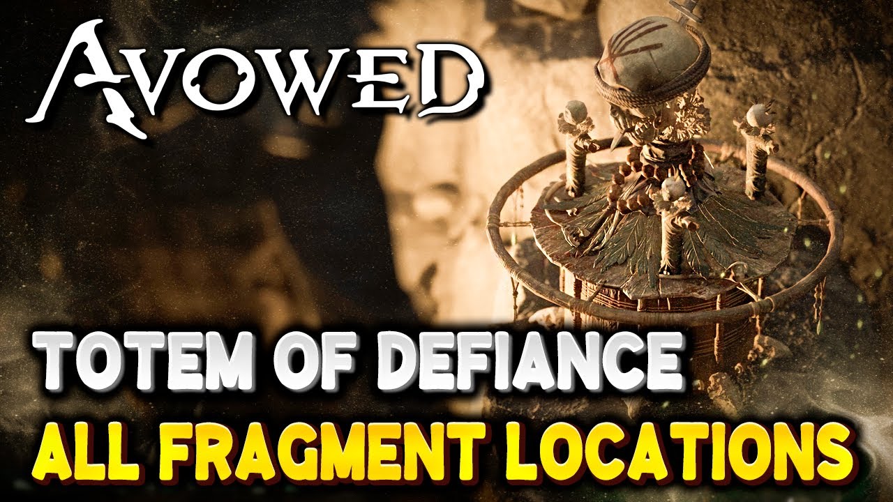 Avowed ALL GOD TOTEM FRAGMENTS in Emerald Stair (Totem of Defiance