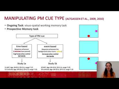 Prospective Memory & Autism