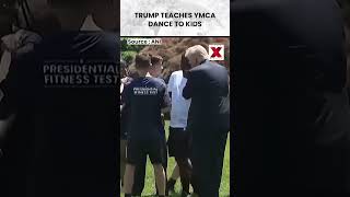 #watch | Donald Trump Brings YMCA Dance Fun To White House Event |  NewsX World