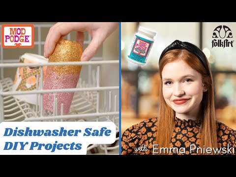 Craft Break: Mod Podge Dishwasher Safe & FolkArt Multi-Surface
