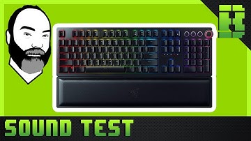 Razer Huntsman Sound Test