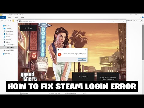 How to fix Steam Log in Error [Please start steam, Log in and try again.] Solution