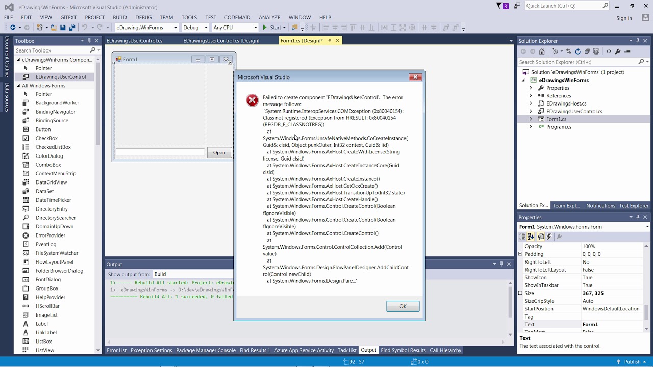 SOLIDWORKS eDrawings API in Windows Forms - YouTube