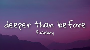 Rxseboy, Powfu, Julia Alexa - deeper than before (Lyrics)