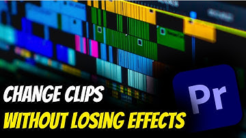 how to change photos in premiere pro timeline without losing effects