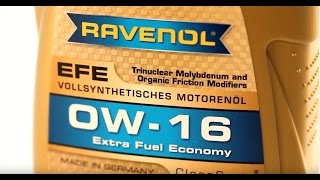 Результаты теста RAVENOL EFE 0W 16 в реальных условиях эксплуатации Результаты теста RAVENOL EFE 0W 16 в реальных условиях эксплуатации