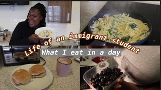 What i eat in a day as an immigrant student in the UK.