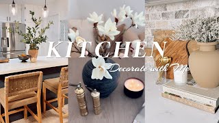 *NEW* Kitchen Styling || DIY || Decorate with Me || McGee & Co, World Market, Target & More..||