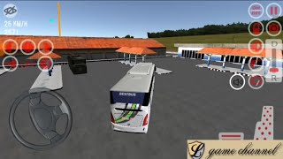 bus simulator lintas jawa gameplay | level 3 | l game channel | android & ios gameplay screenshot 4