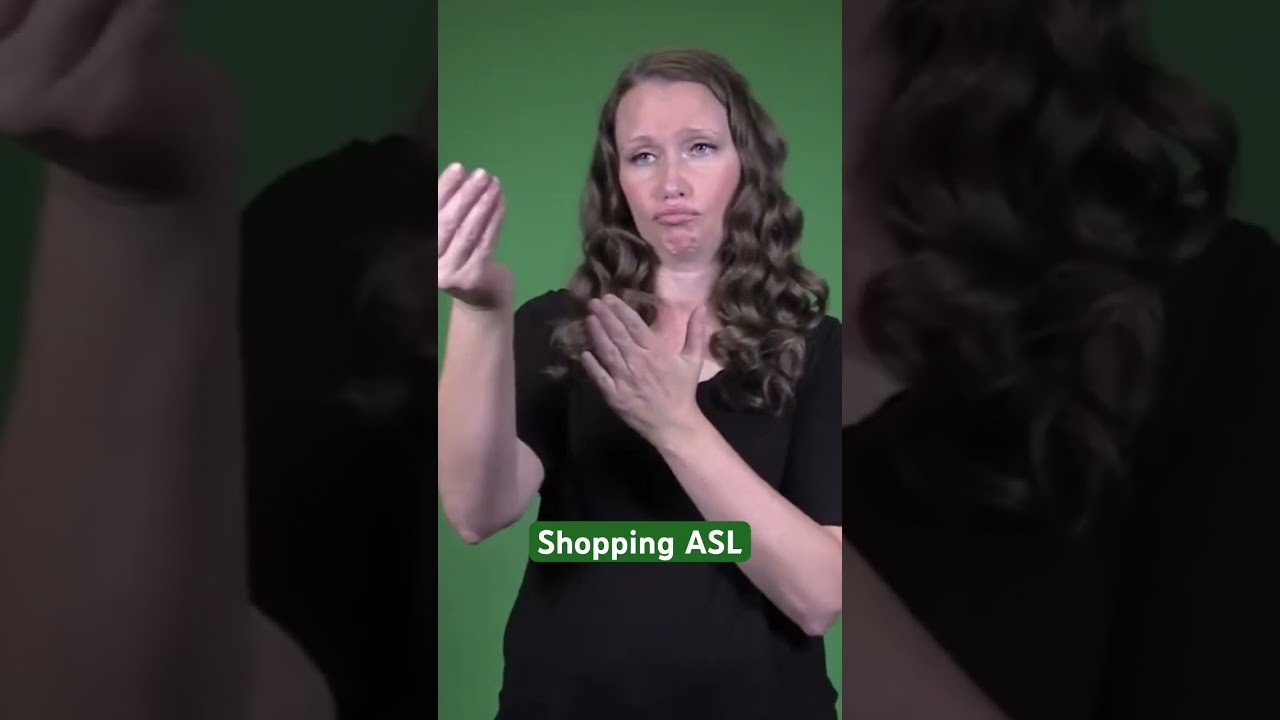 🛍️ Shopping in ASL 🛍️ Essential Signs and Expressions 4 Communication 