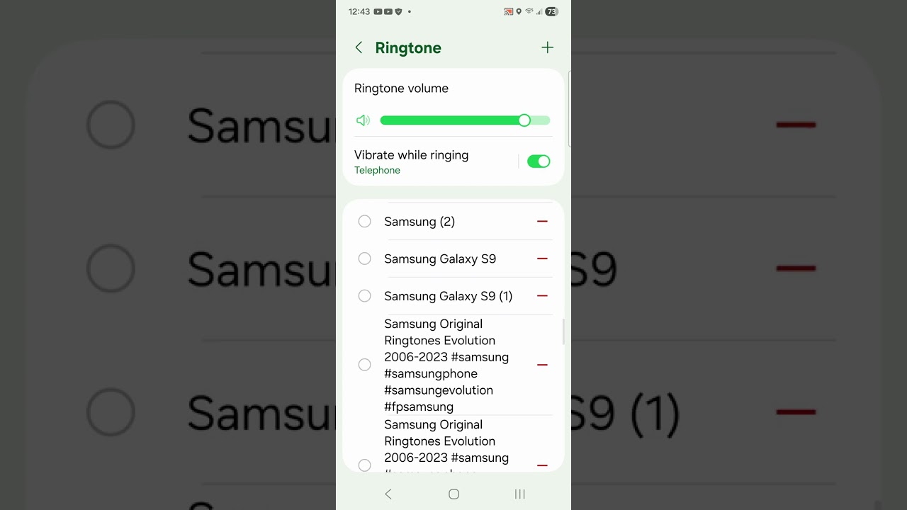 Samsung S25 EF Ringtone 2019