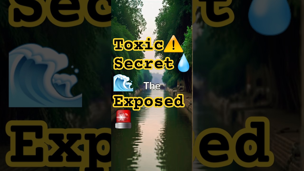 Shocking😱Toxic⚠️Secret🚨 Yamuna River🌊 