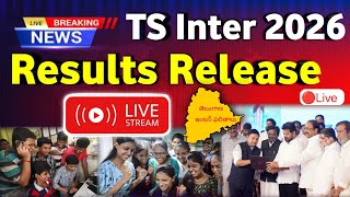 TS Inter 2026 Results LIVE | TS inter Results Release Live 2026 | ts inter results out 2026