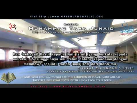 Muhammad Taha Al Junaid Dewasa- Surat Ali-Imran (42-61) (Terjemahan Bahasa Indonesia)