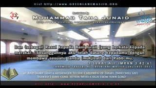 Muhammad Taha Al Junaid Dewasa- Surat Ali-Imran (42-61) (Terjemahan Bahasa Indonesia)