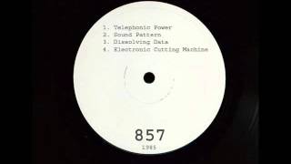 857 - Dissolving Data ( RARE ) → Classic Detroit Electro