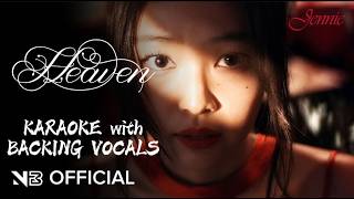 Download lagu JENNIE - HEAVEN KARAOKE with BACKING VOCALS