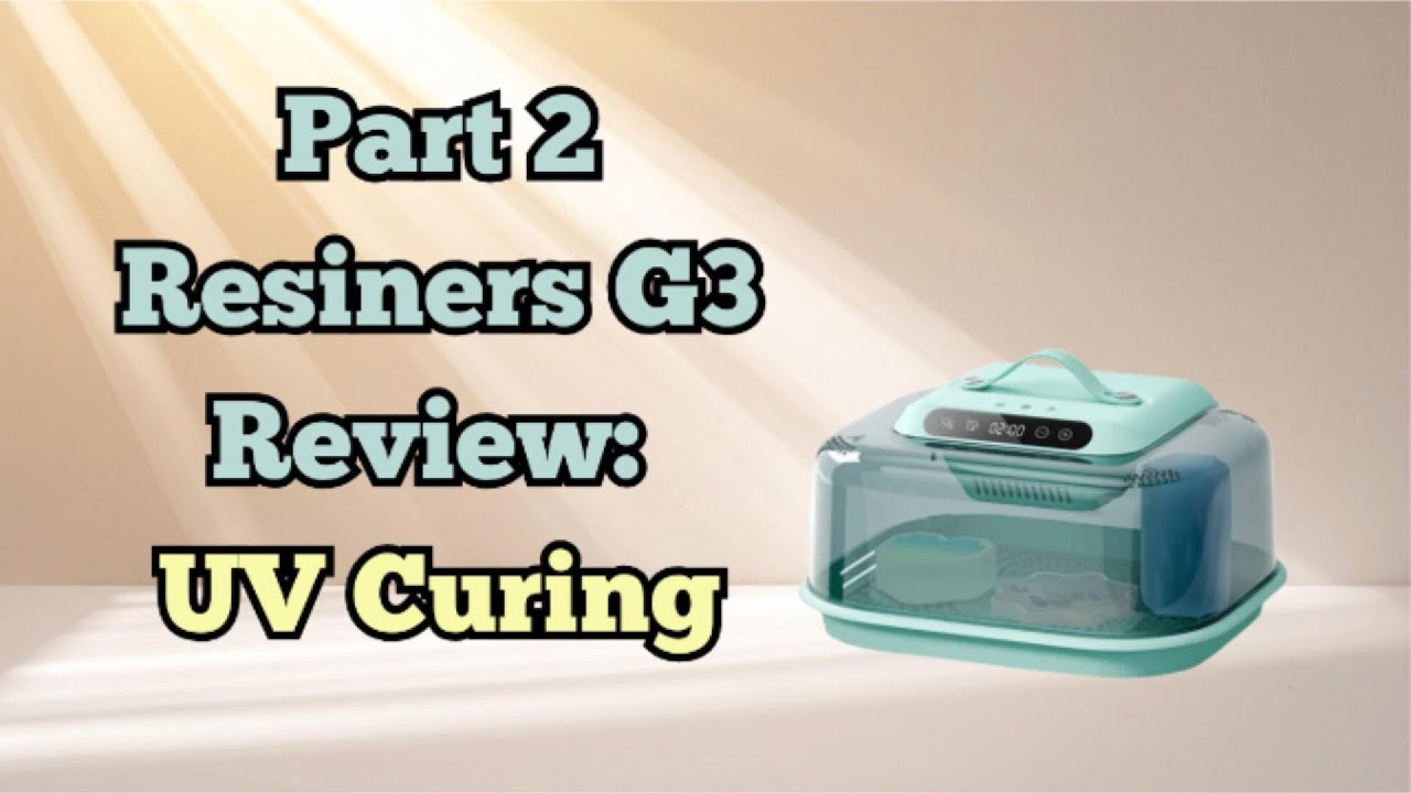 Действительно ли эта машина отверждает УФ-смолу? Обзор Resiners G3