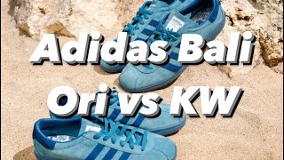 Cara membedakan Adidas Bali Ori vs Kw how to detect authentic original vs fake replika kw super