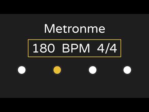 180-bpm-metronome-(with-accent-)-|-4/4-time-|
