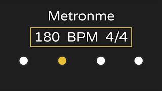 180 bpm metronome mp3