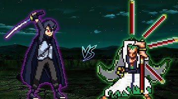 Sasuke BNG OP VS Wano Zoro in Jump Force Mugen😱