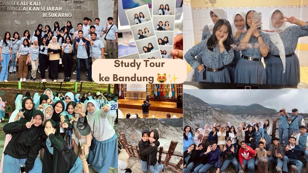 Karina Goes to Bandung‼️// 1st time studytour in SHS