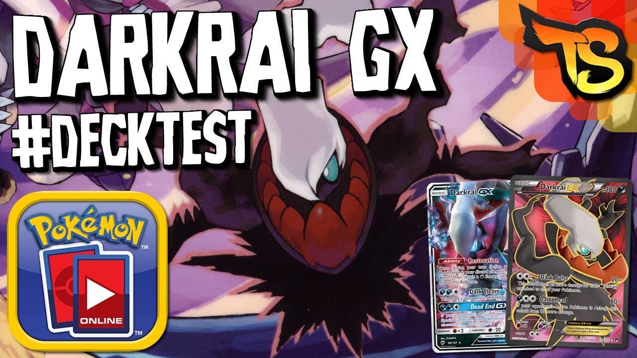 Pokémon Tcg Darkrai Gx Deck Decktest