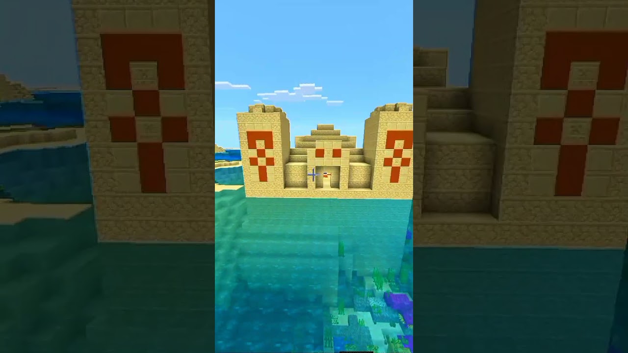 Сид для скоростного прохождения Minecraft PE 😱 | 4 кузницы + крепость в Нижнем мире ниже! 