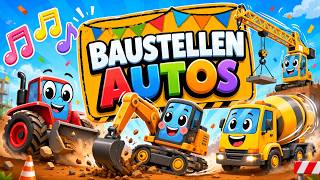 🚛 BaustellenAutos | Was ist das für ein Auto? | Kinderlied 🎵