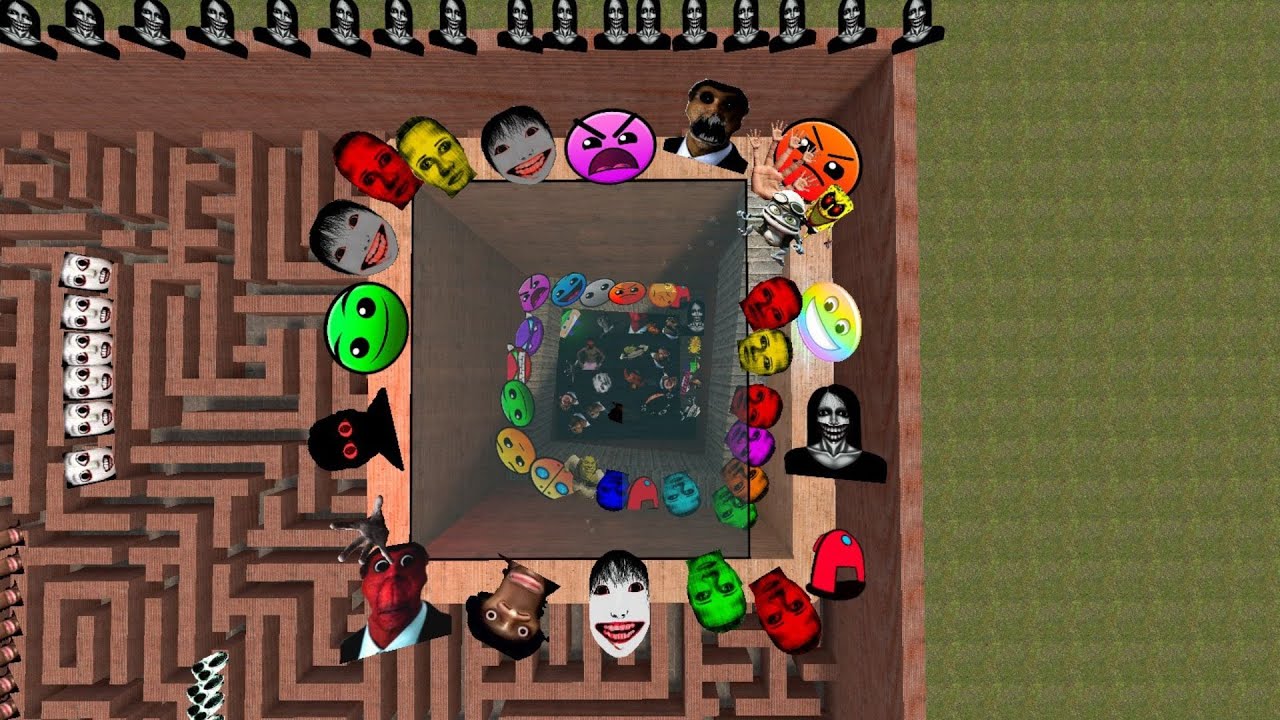 MY NAME IS SELENE YOSHIE KLOKER UNLIMITED NEXTBOTS GMPD BIG MAZE! 