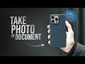 How to Take a Photo of a Document on iPhone (tutorial)