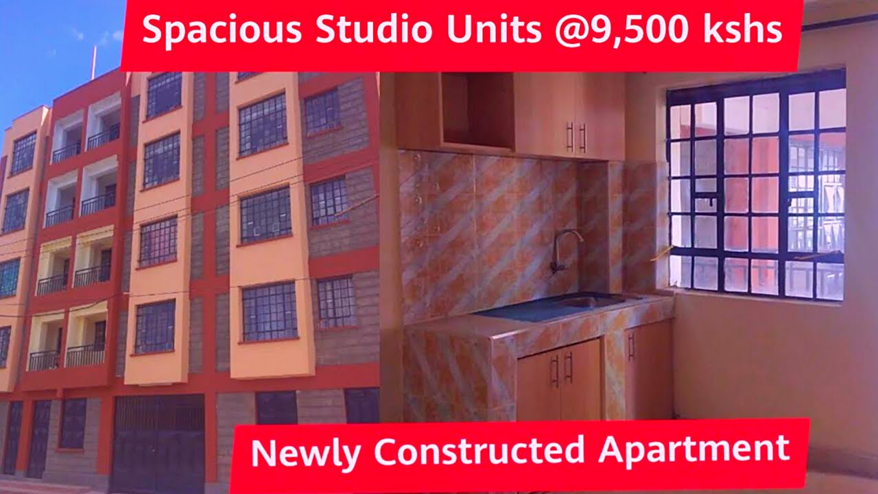 Spacious & Affordable Studio Units for Rental in Kitengela @9,500 kshs Only!!