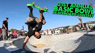 31ST ANNUAL BASIC BOWL SKATEBOARDING CONTEST!!! (April 2026)