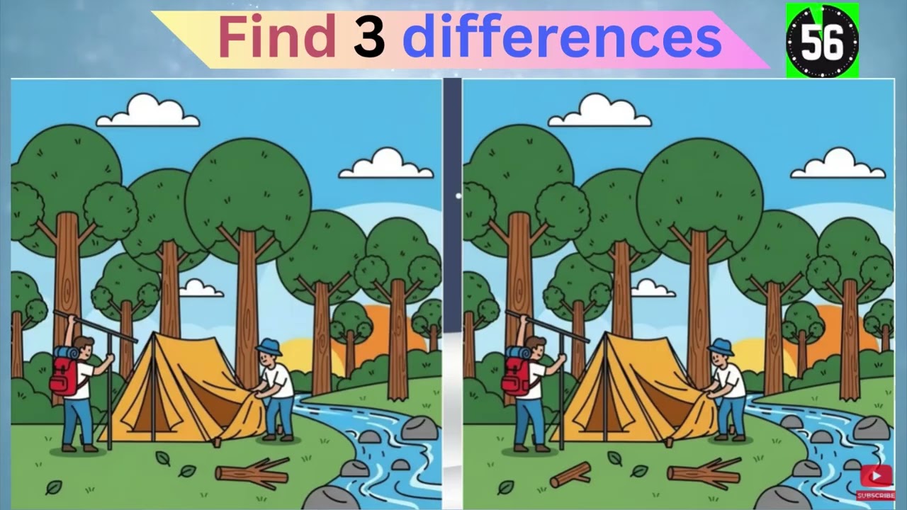 Find 3 differences | increase your mind focus | Test your brain