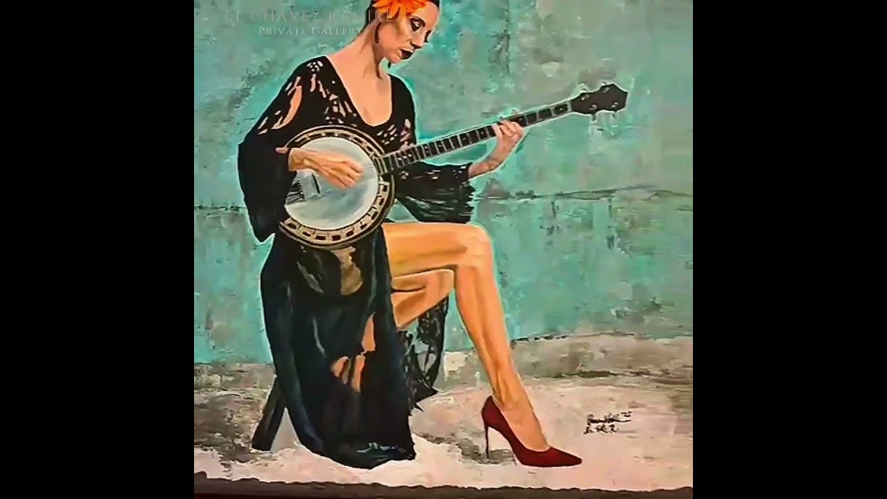 Original Portrait Painting At El Chavez Ramirez Private Gallery 