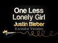 Justin Bieber One Less Lonely Girl Karaoke Version 