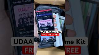 UDAAN Batch Welcome Kit FREE Me 😱 #pookiegang #udaan #welcomekit