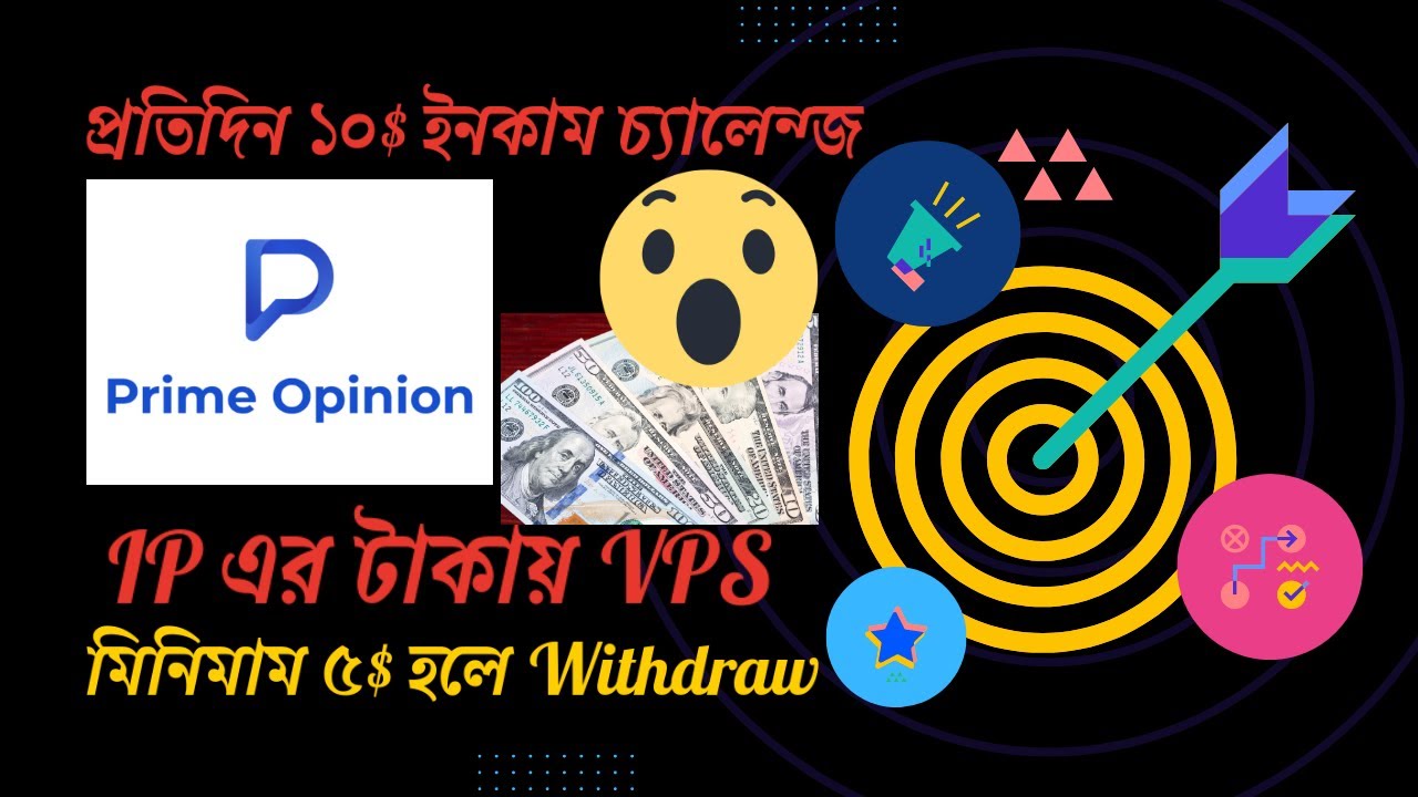 10$ Perday Earning Challenge, Prime Opinion Instant Payment||Salorix-IT (2024)