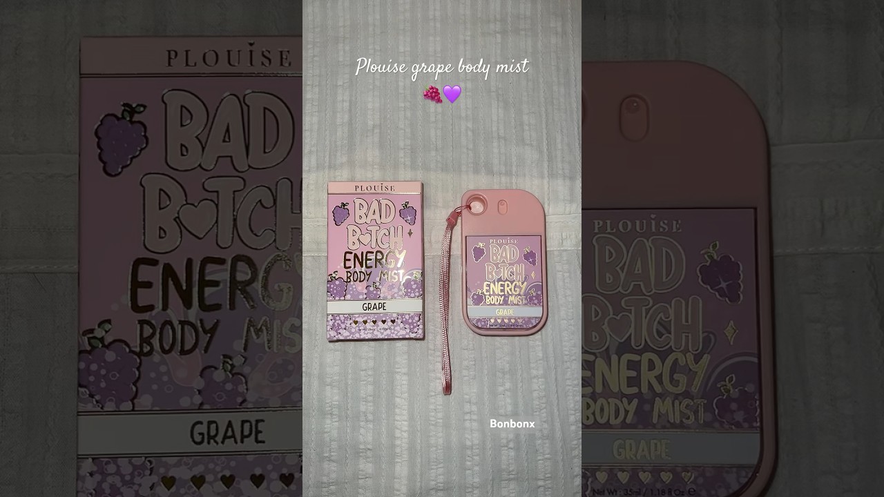 Plouise grape body mist 🍇💜 