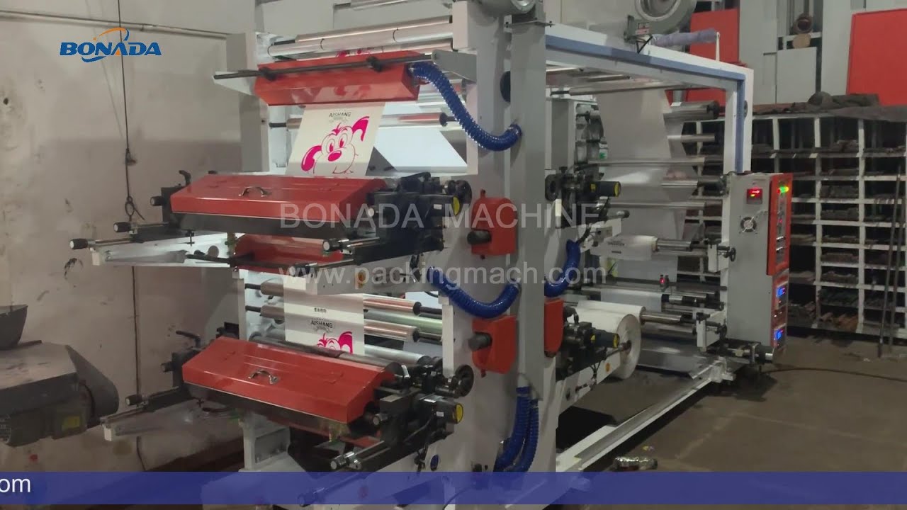 YT-4800 Four Color Flexographic Printing Machine