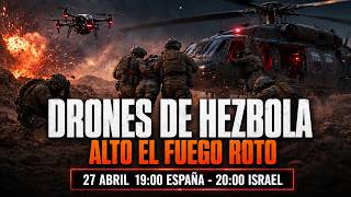 PANICO LIBANES | DRONES DE HEZBOLA ALTO EL FUEGO ROTO #hezbollah #libano #israel @LabranzaTV
