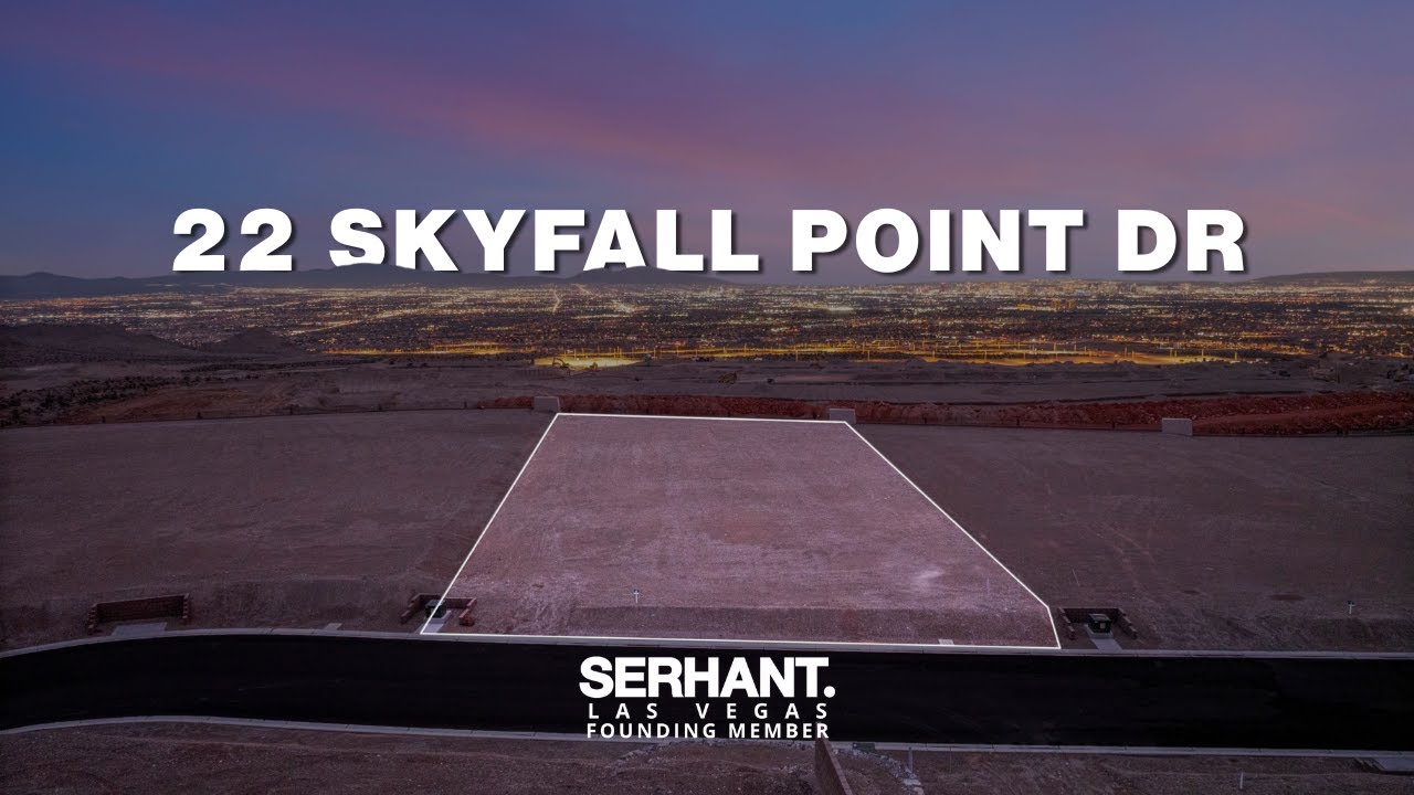 Take a look at the New Luxury at 22 Skyfall Point Las Vegas | $5,800,000 | SERHANT