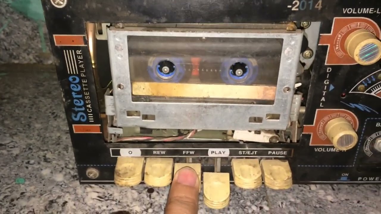 Deck & Tape Stereo Cassette Player For sale  Vintage 