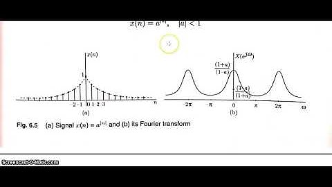 DTFT solved problems 1
