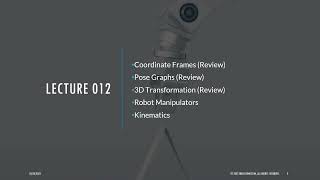 Robot Kinematics