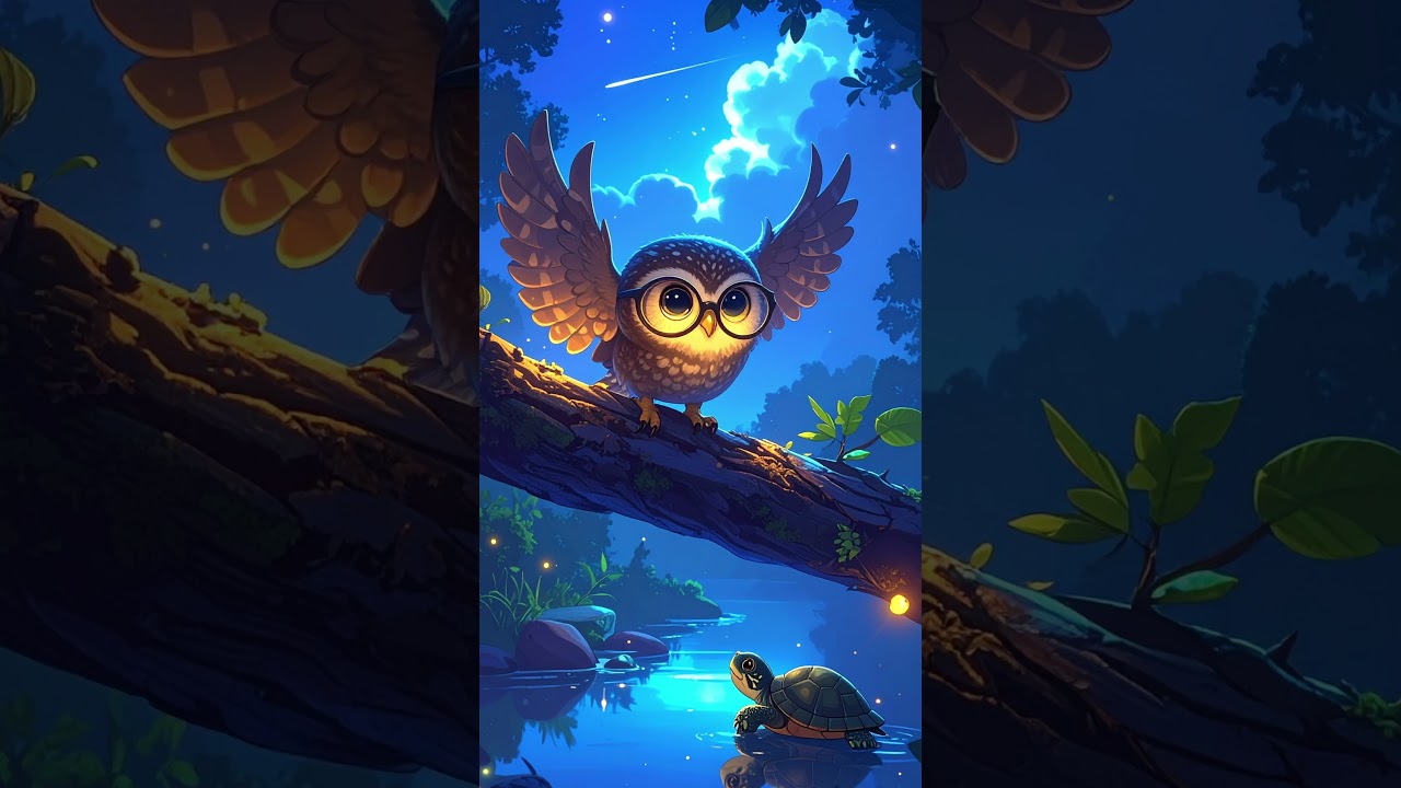 Minu’s Light – The Turtle Story | A Short and Inspiring Tale for Kids 🌙✨