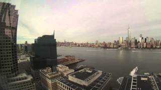 Manhattan Skyline 2 Day Time lapse Oct 2013