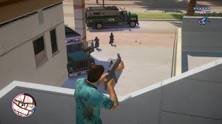 Download lagu GTA Vice City Nextgen Edition - Epic 6 Star Police Shootout Escape